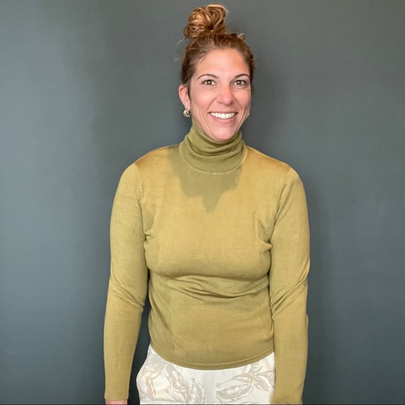 Vintage 1990’s Carlisle Green Long Sleeve Top - Picture 13 of 14